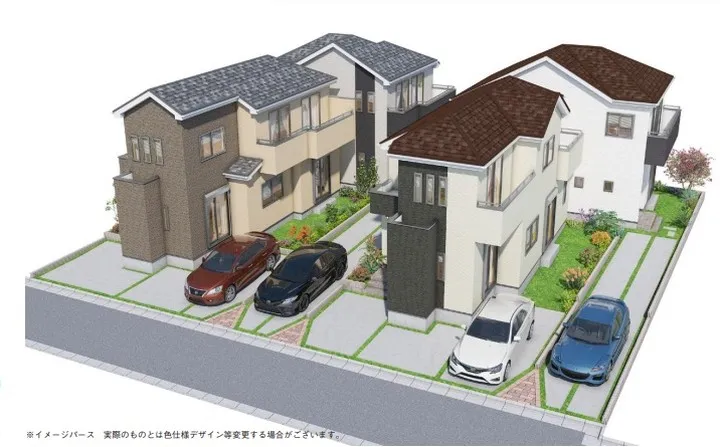 羽村市双葉町に新築戸建分譲全４棟が建物完成しました！