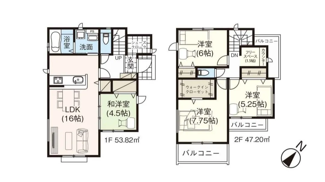 入間市久保稲荷に新築戸建全３棟が分譲中です！