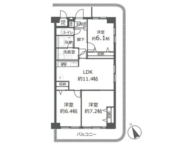 ユニハイム青梅の中古マンションのご紹介です！