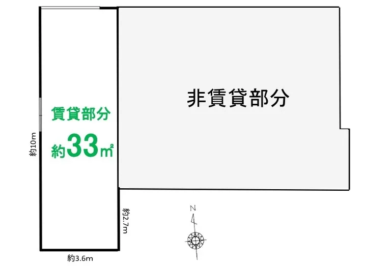 青梅市新町三丁目ガレージ賃貸募集しております！