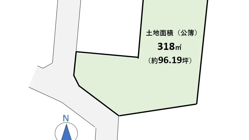【貸地】武蔵村山市中藤5丁目の資材置場等に適した貸地です!
