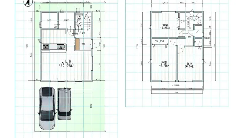 【建築条件付き売地】多摩市一ノ宮2区画!