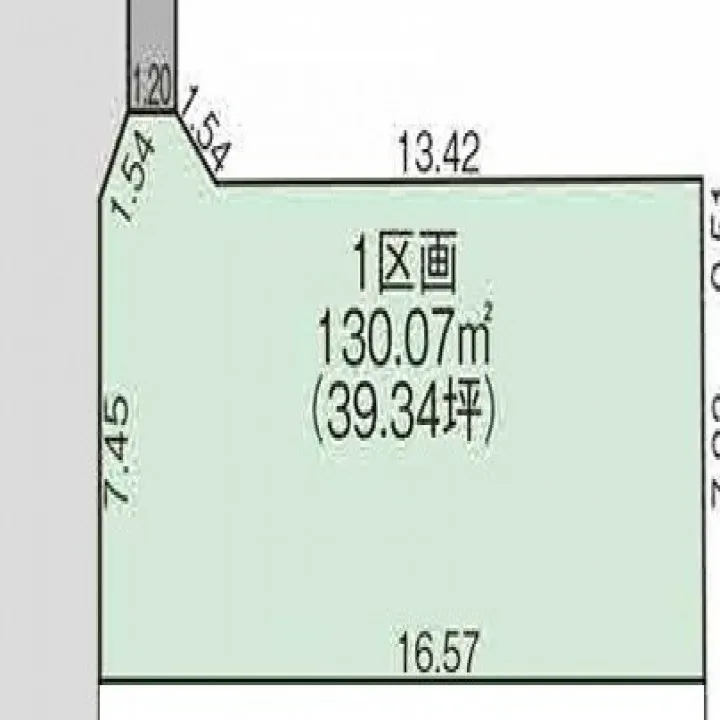 【売買】建築条件付き売地　入間市下藤沢24期5区画！