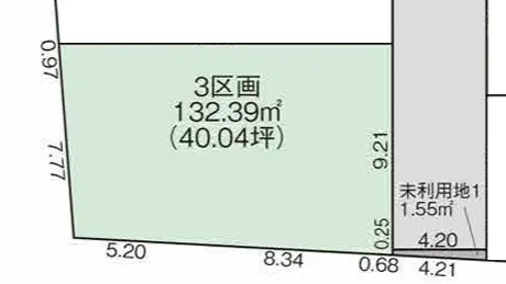 【売買】建築条件付き売地　入間市下藤沢24期5区画！