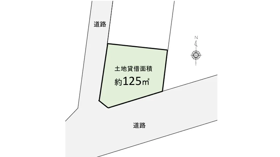 【貸地】瑞穂町長岡長谷部の貸地のご紹介です。